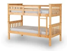 Seconique Seconique Neptune 3ft Oak Effect Wooden Bunk Bed Frame