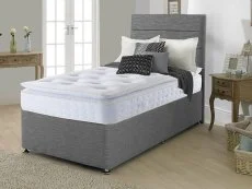 Deluxe Deluxe Penrith Pocket 1000 Pillowtop 2ft6 Small Single Divan Bed