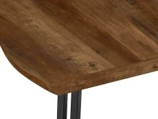 Seconique Seconique Quebec Wave 140cm Oak Effect Dining Table