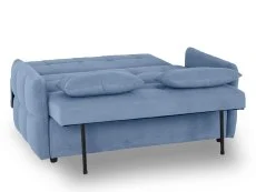 Seconique Seconique Chelsea Blue Fabric Sofa Bed