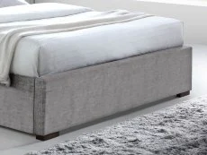 Time Living Time Living Hamilton 6ft Super King Size Light Grey Fabric Bed Frame