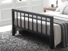 Time Living Time Living Metro 4ft6 Double Black Metal Bed Frame