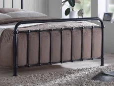 Time Living Time Living Miami 5ft King Size Black Metal Bed Frame