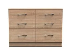 Welcome Welcome Dorset 6 Drawer Midi Chest of Drawers (Assembled)