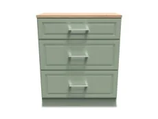 Welcome Welcome Kent 3 Drawer Deep Chest of Drawers (Assembled)