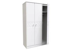 Welcome Welcome San Jose 3 Door Tall Triple Wardrobe (Assembled)