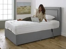 Flexisleep Flexisleep Leyburn Pocket 1000 Electric Adjustable 3ft6 Large Single Bed