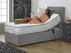 Flexisleep Flexisleep Gel Luxury Pocket 1000 Electric Adjustable 3ft6 Large Single Bed