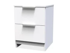 Welcome Welcome Plymouth 2 Drawer Small Bedside Table (Assembled)