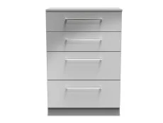 Welcome Welcome Worcester 4 Drawer Deep Chest of Drawers (Assembled)