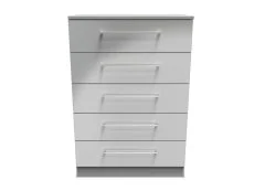 Welcome Welcome Worcester 5 Drawer Chest of Drawers (Assembled)