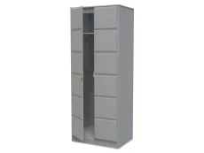 Welcome Welcome Cube 2 Door Tall Double Wardrobe (Assembled)