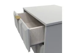 Welcome Welcome Cube 2 Drawer Bedside Table (Assembled)