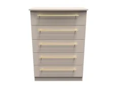 Welcome Welcome Haworth 5 Drawer Chest of Drawers (Assembled)