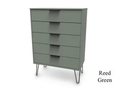 Welcome Welcome Hong Kong 5 Drawer Chest of Drawers (Assembled)