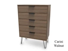 Welcome Welcome Hong Kong 5 Drawer Chest of Drawers (Assembled)