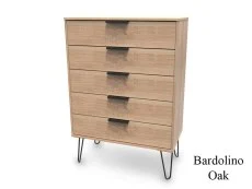 Welcome Welcome Hong Kong 5 Drawer Chest of Drawers (Assembled)