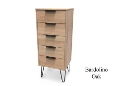 Welcome Welcome Hong Kong 5 Drawer Tall Narrow Chest of Drawers (Assembled)