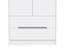 Welcome Welcome Monaco 2 Door 2 Drawer Tall Double Wardrobe (Assembled)