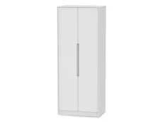 Welcome Welcome Monaco 2 Door Tall Double Hanging Wardrobe (Assembled)