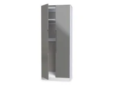 Welcome Welcome Monaco Gloss 2 Door Tall Double Wardrobe (Assembled)