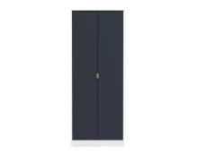 Welcome Welcome Linear 2 Door Tall Double Wardrobe (Assembled)