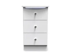 Welcome Welcome Lumiere 3 Drawer Bedside Table (Assembled)