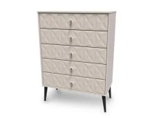 Welcome Welcome Pixel 5 Drawer Chest of Drawers (Assembled)