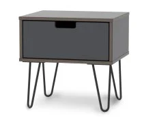 Welcome Welcome Shanghai 1 Drawer Bedside Table (Assembled)