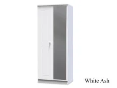 Welcome Welcome Victoria 2 Door Mirrored Double Wardrobe (Assembled)