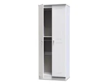 Welcome Welcome Victoria 2 Door Tall Double Hanging Wardrobe (Assembled)