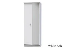 Welcome Welcome Victoria 2 Door Tall Mirrored Double Wardrobe (Assembled)