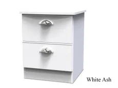 Welcome Welcome Victoria 2 Drawer Small Bedside Table (Assembled)