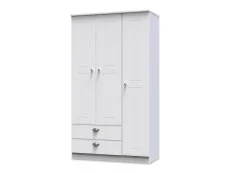 Welcome Welcome Victoria 3 Door 2 Drawer Tall Triple Wardrobe (Assembled)