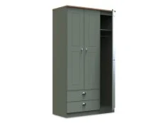 Welcome Welcome Victoria 3 Door 2 Drawer Tall Triple Wardrobe (Assembled)