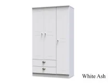 Welcome Welcome Victoria 3 Door 2 Drawer Triple Wardrobe (Assembled)