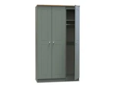 Welcome Welcome Victoria 3 Door Tall Triple Wardrobe (Assembled)