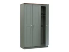 Welcome Welcome Victoria 3 Door Triple Wardrobe (Assembled)