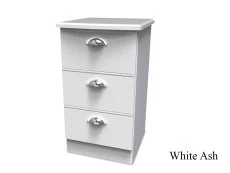 Welcome Welcome Victoria 3 Drawer Bedside Table (Assembled)