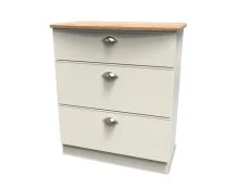 Welcome Welcome Victoria 3 Drawer Deep Chest of Drawers (Assembled)