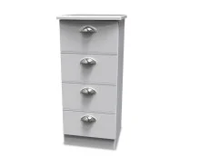 Welcome Welcome Victoria 4 Drawer Bedside Table (Assembled)