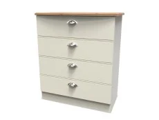 Welcome Welcome Victoria 4 Drawer Chest of Drawers (Assembled)