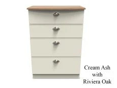 Welcome Welcome Victoria 4 Drawer Deep Chest of Drawers (Assembled)