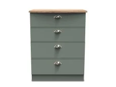 Welcome Welcome Victoria 4 Drawer Deep Chest of Drawers (Assembled)