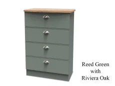 Welcome Welcome Victoria 4 Drawer Midi Chest of Drawers (Assembled)