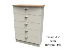 Welcome Welcome Victoria 5 Drawer Chest of Drawers (Assembled)