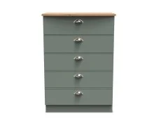 Welcome Welcome Victoria 5 Drawer Chest of Drawers (Assembled)