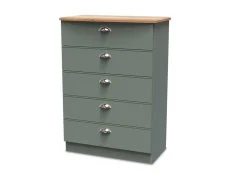 Welcome Welcome Victoria 5 Drawer Chest of Drawers (Assembled)