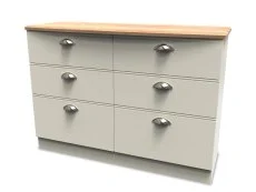 Welcome Welcome Victoria 6 Drawer Midi Chest of Drawers (Assembled)