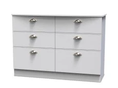 Welcome Welcome Victoria 6 Drawer Midi Chest of Drawers (Assembled)